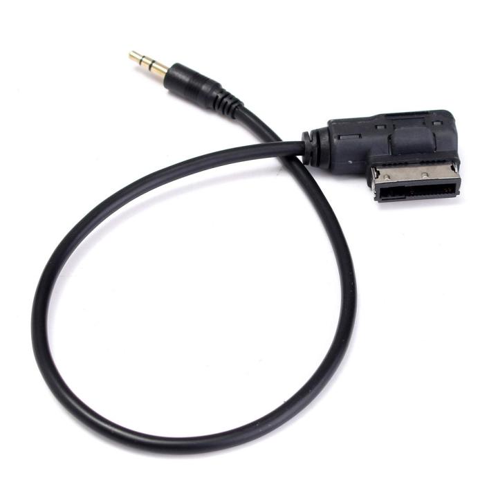 Music Interface AMI MMI 3.5mm Jack Aux-IN MP3 Cable For Audi A3/A4/A5/A6/A8 Lead